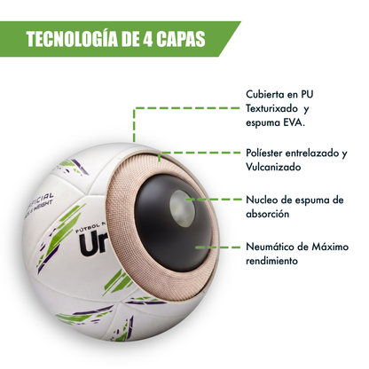 Balón Profesional de MicroFútbol - Urakn